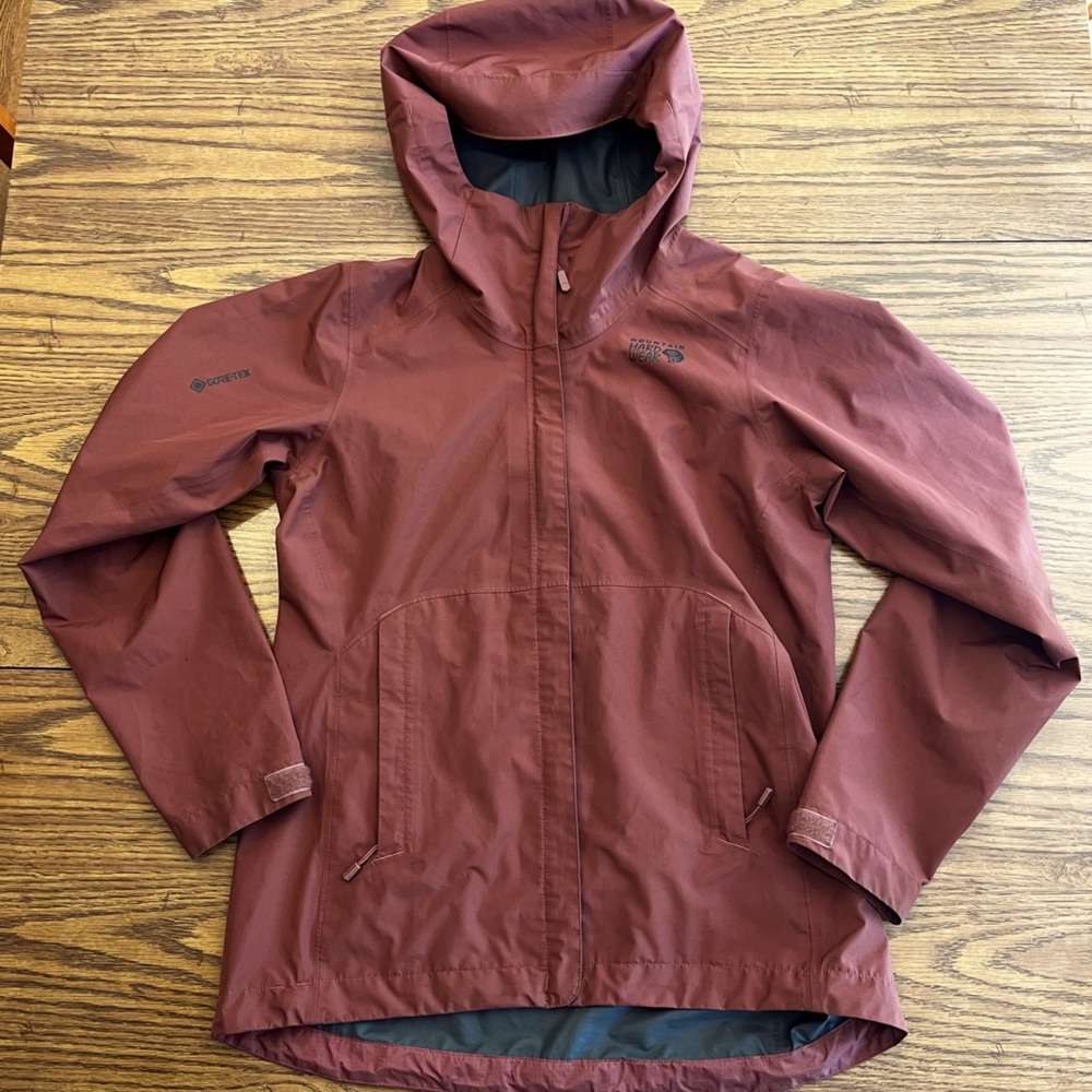 Mountain Hardware - Gortex rain shell - natural mauve